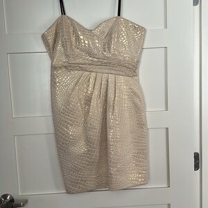 Elegant Soft Gold Dress